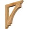 Ekena Millwork Imperial Traditional Rough Sawn Bracket, Western Red Cedar, 4"W x 30"D x 34"H BKT04X30X34IMP01RWR - alternate 1